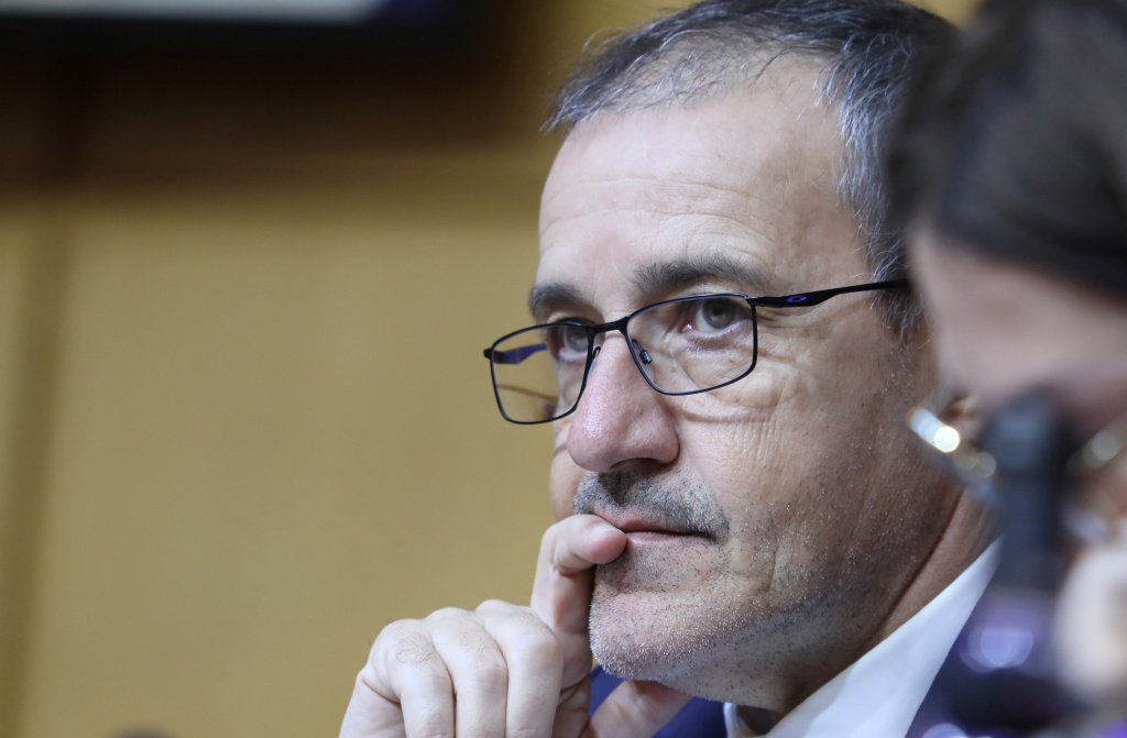 Jean-Guy Talamoni, président de l'Assemblée de Corse. Photo d'archives de Michel Luccioni.