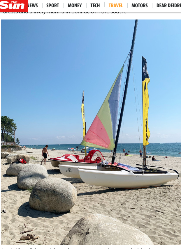 Tourisme : Quand le " The Sun" vante les charmes de la Corse en pleine pandémie