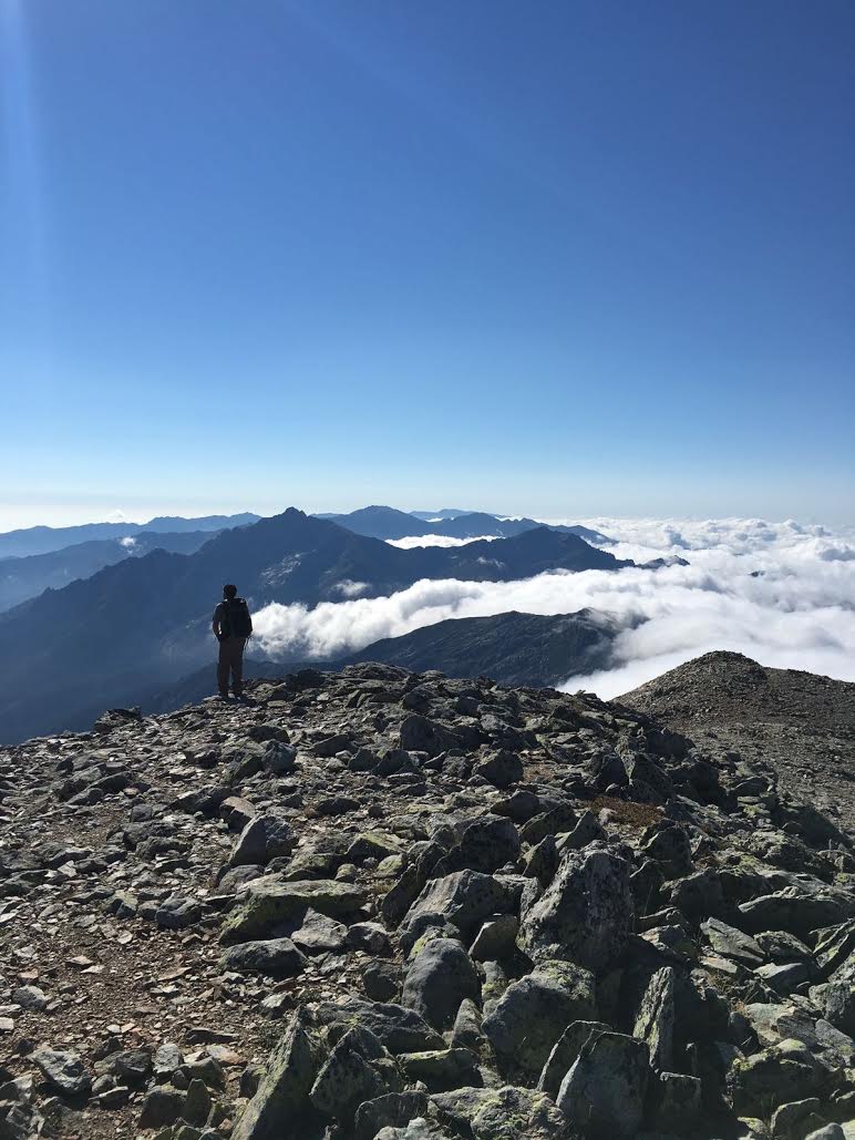 La photo du jour : un bol d'air sur la Maniccia