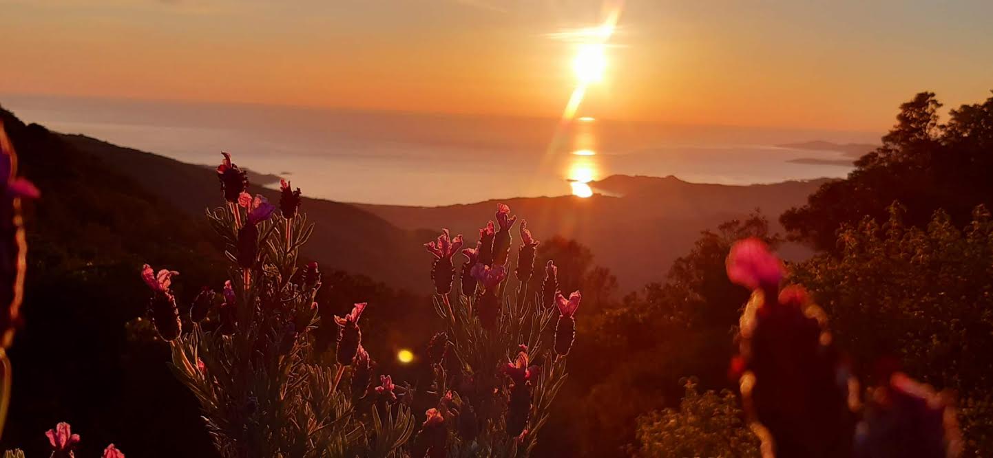 La photo du jour :  lorsque le Soleil descend sur Tiuccia