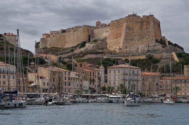 Photo illustration, Port de Bonifacio