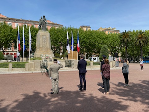 Bastia : Une cérémonie du 8-Mai sans public