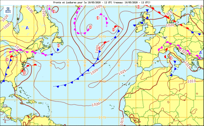 Météo corse : Orages et averses en début de semaine puis grand beau temps