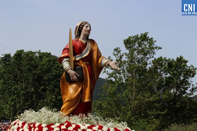 Messe à huis clos pour le pèlerinage de Sainte Restitude à Calenzana