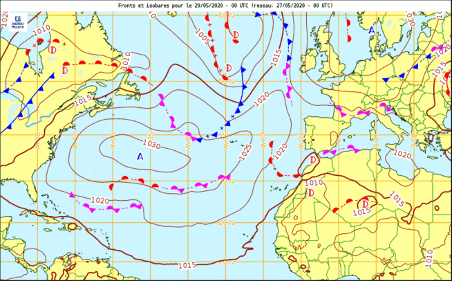 Météo corse : brusque chute des températures  vendredi 