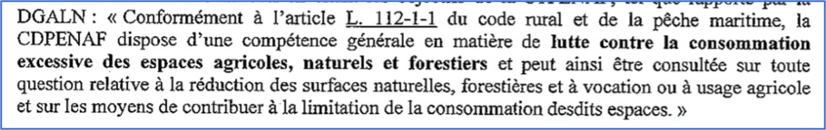 Préservation des espaces naturels, agricoles et forestiers :  lettre ouverte du Levante à l'Etat