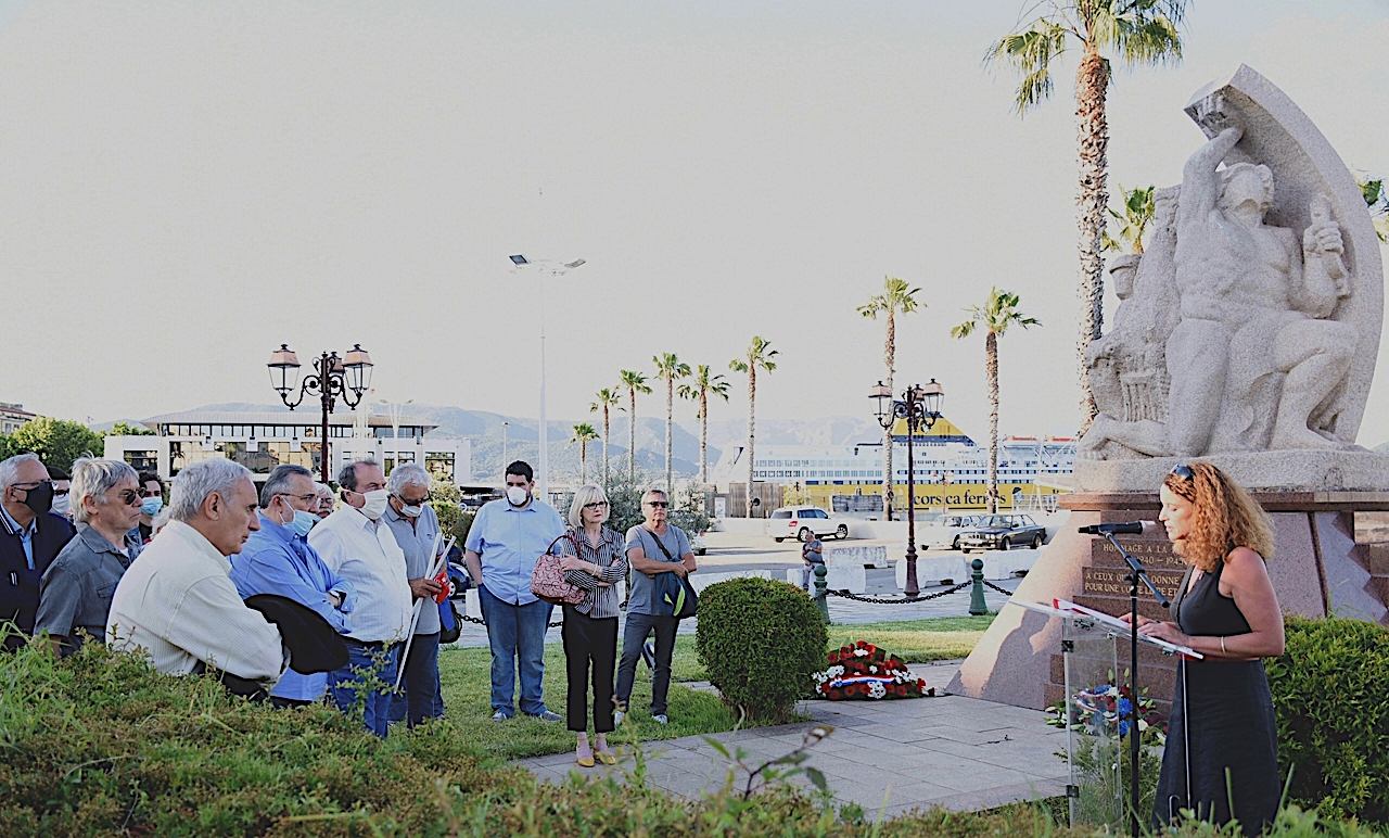 Ajaccio : le PCF célèbre la « journée nationale de la Résistance »