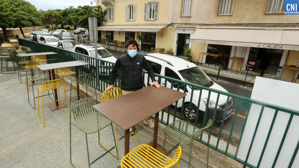 Déconfinement : les cafés, bars et restaurants ajacciens se préparent à ouvrir