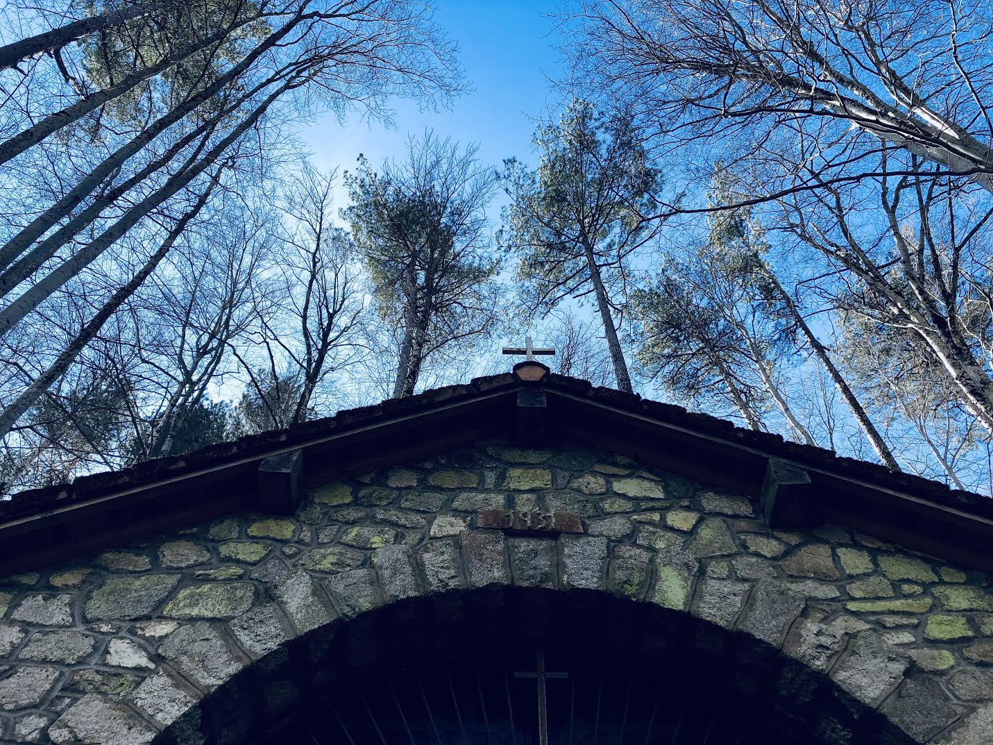 La photo du jour : à Vizzavona, Notre Dame de la Forêt 