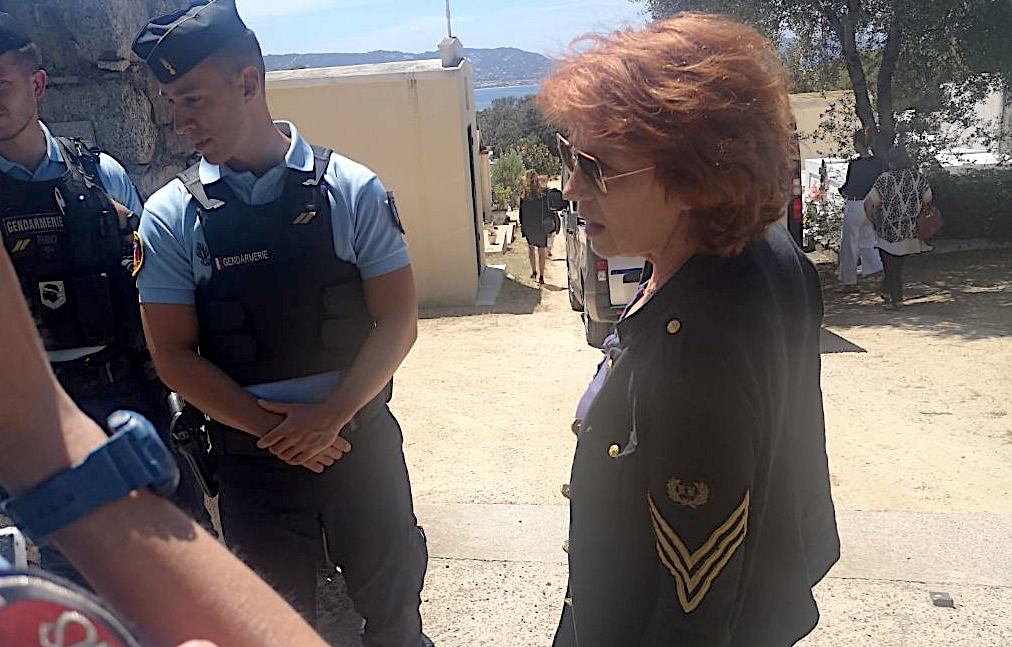 La comédienne Véronique Genest