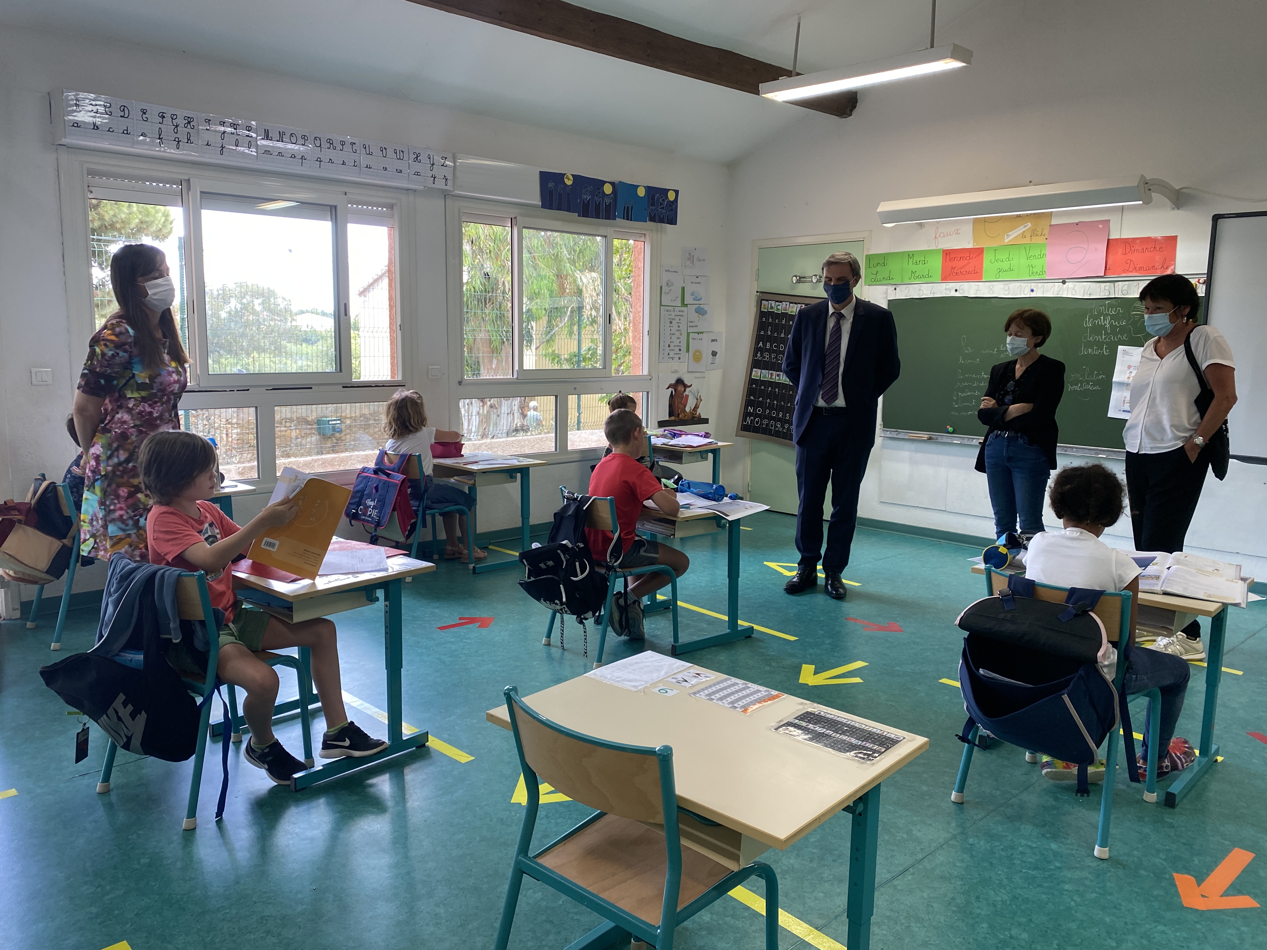 Furiani : retour à l'école pour 21 élèves de U Rustincu. Près des 2/3 écoles de Corse bientôt ouvertes 