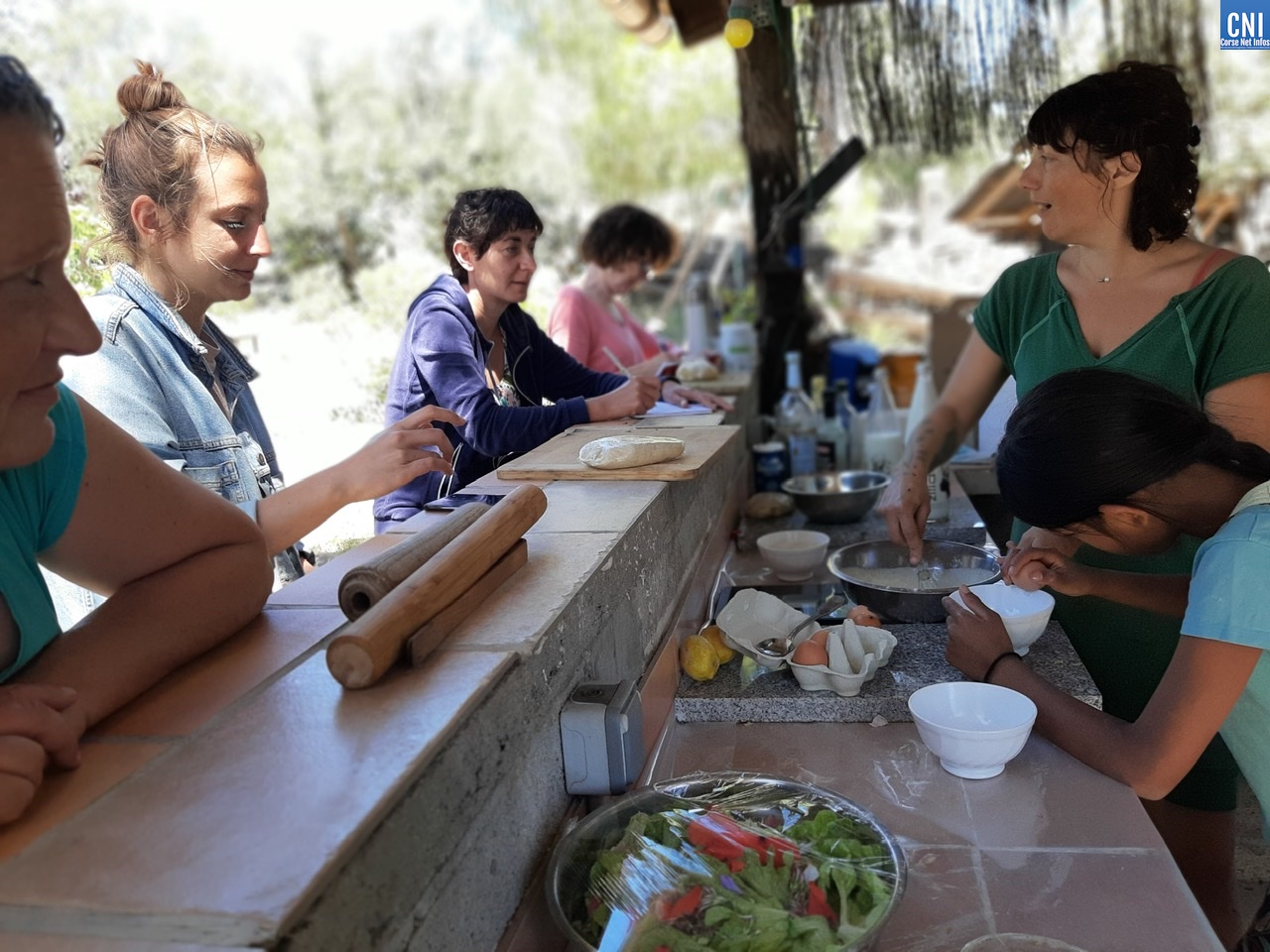Atelier Emmalab': Bastelles au brocciu et herbes sauvages avec le chef Cléo