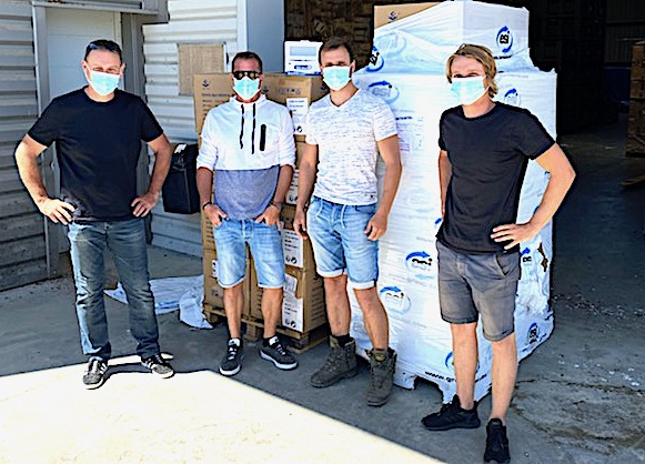 Coronavirus : Près de 100 000 masques commandés par les professionnels des filières agrumes et Kiwi 