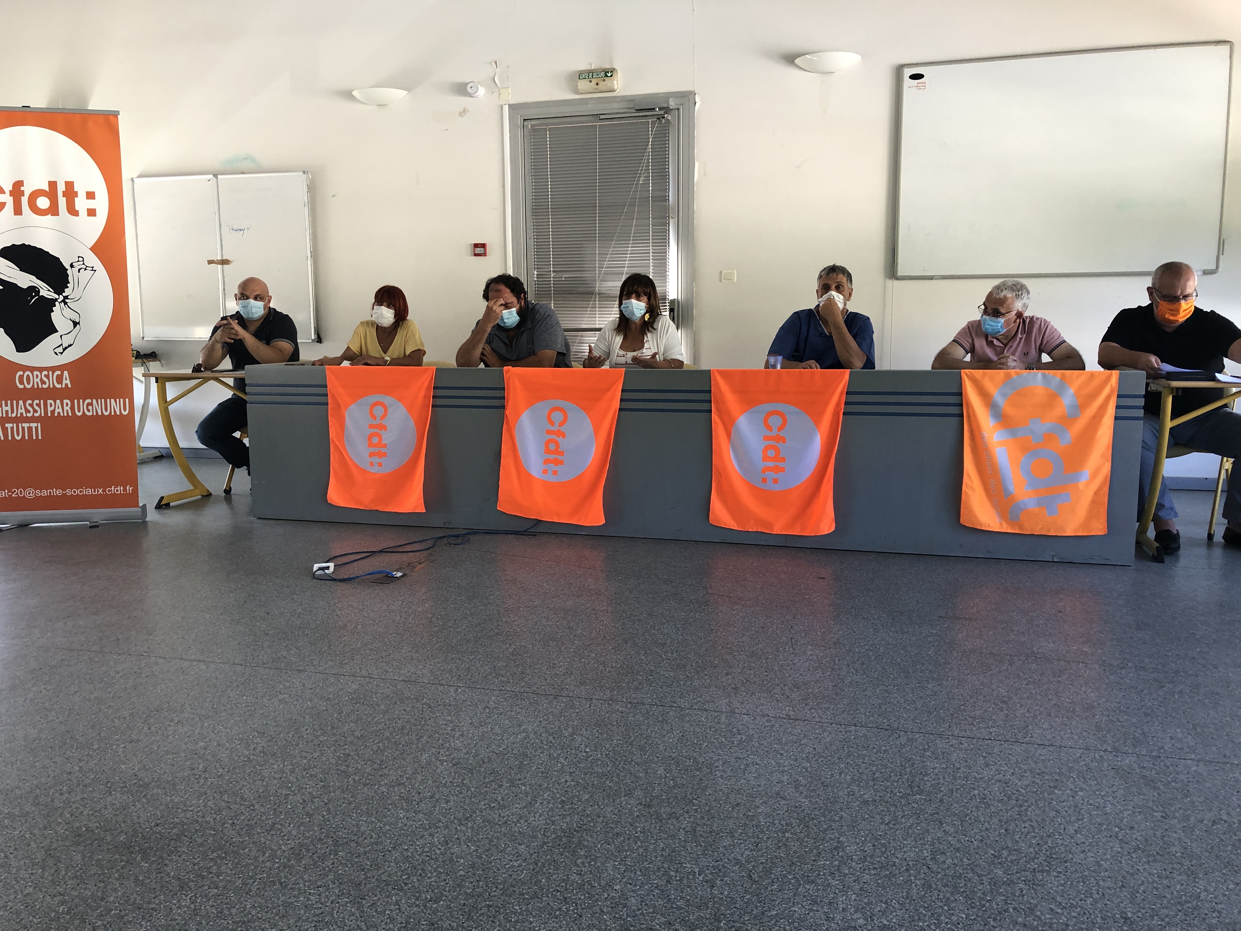 Ajaccio : Après la crise sanitaire, l’heure est aux revendications pour le personnel hospitalier 