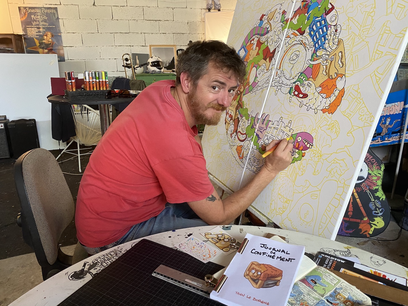 Ajaccio : le journal de confinement de Yann Le Borgne prochainement en librairie