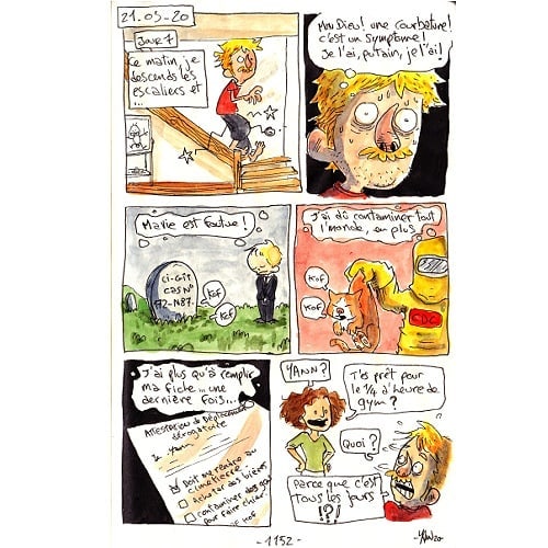 Ajaccio : le journal de confinement de Yann Le Borgne prochainement en librairie