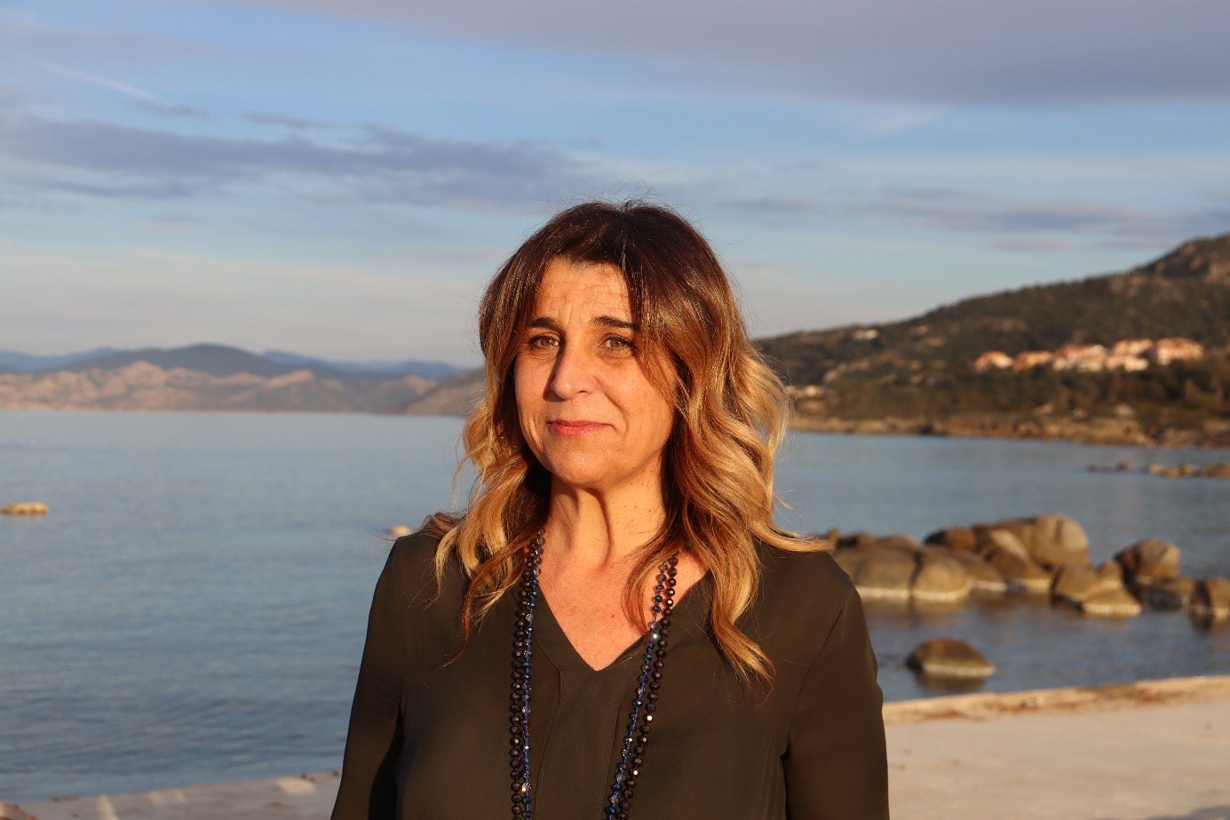 Angèle Bastiani, tête de liste U Core di Lisula, favorite du 2nd tour des municipales à L'île Rousse.
