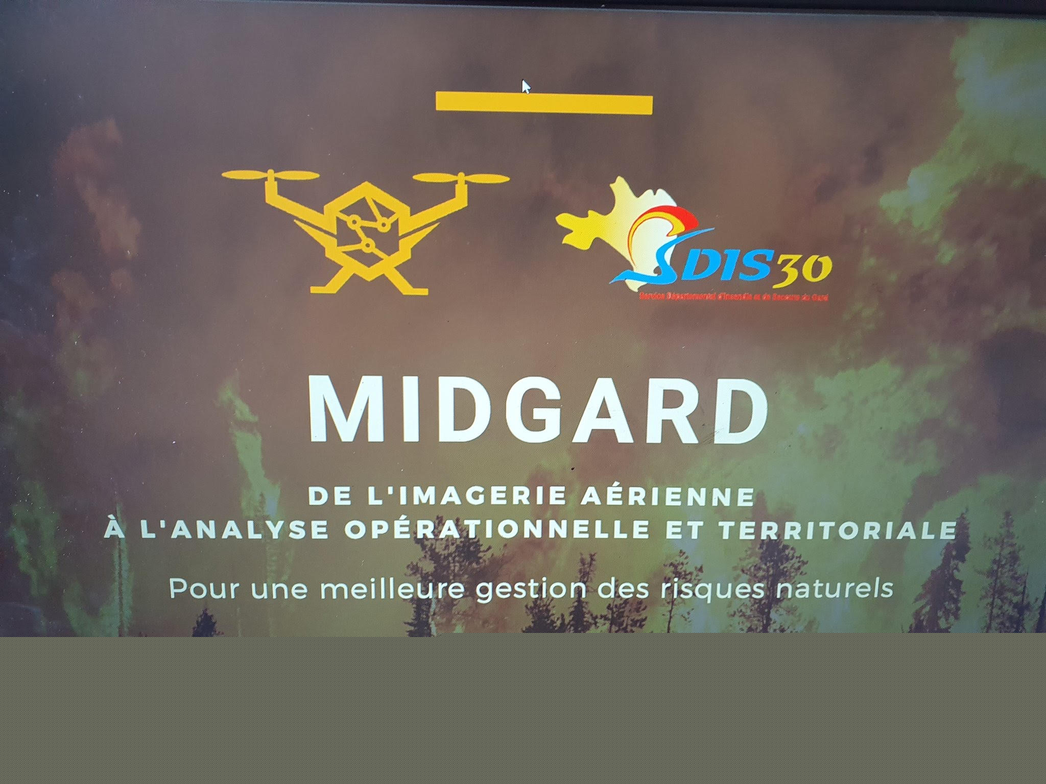 MIDGARD, jeune entreprise innovante corse, signe un partenariat avec le SIS du Gard