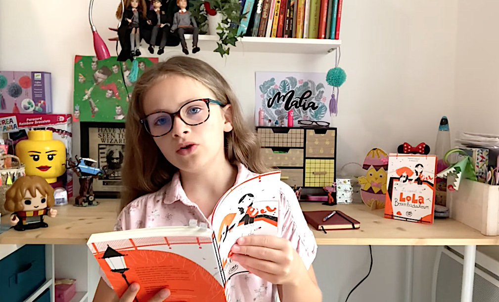 Malia a lu "Le Carnet de Lola Boumbadaboum" de Baptiste Chaperon, Little Urban