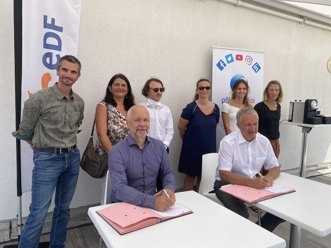 Corse : Pôle Emploi et EDF officialisent leur partenariat