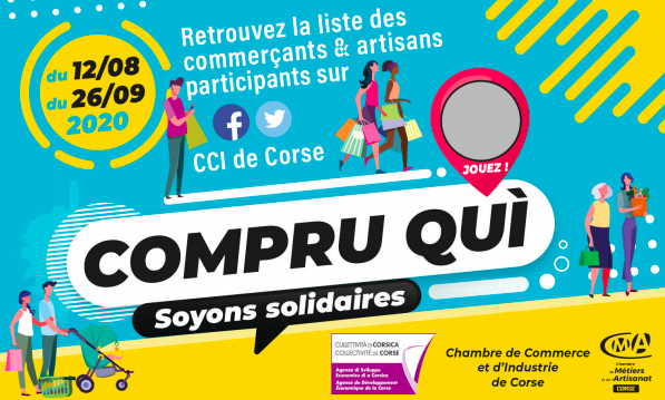 "Compru Qui" : 215 000 euros de bons d'achat à gagner en soutenant les commerçants corses