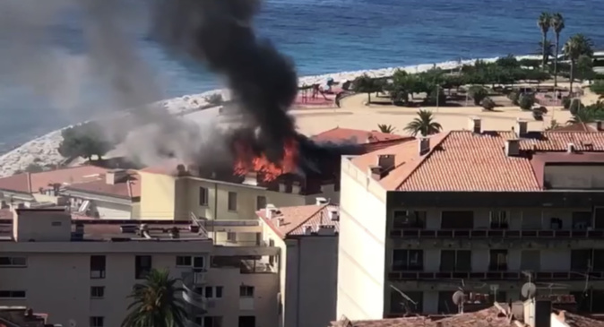 Incendie d’Ajaccio : 2 ouvriers incommodés par les fumées