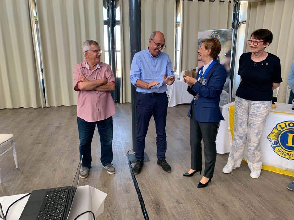 Franco Farsetti nommé à la présidence du de Lions club International de Haute -Corse 