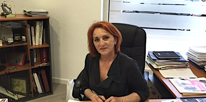 Louise Nicolai, présidente de l'U2P région Corse