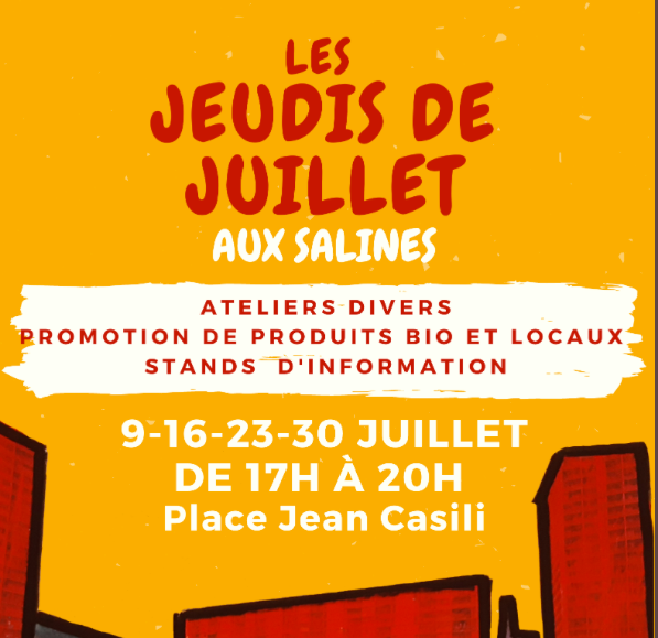 Ajaccio : "Les jeudis de juillet" à partir de ce 9 juillet aux Salines