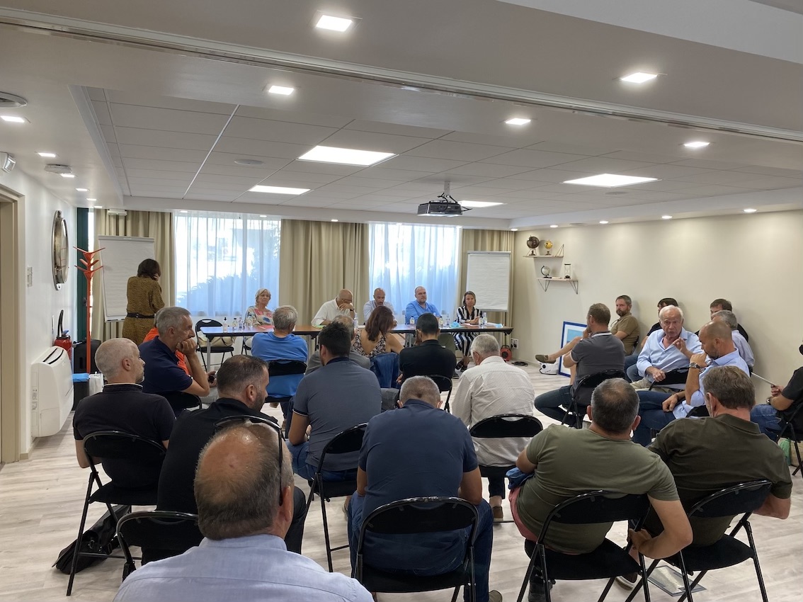 Antony Perrino élu président de la fédération BTP de Corse du Sud