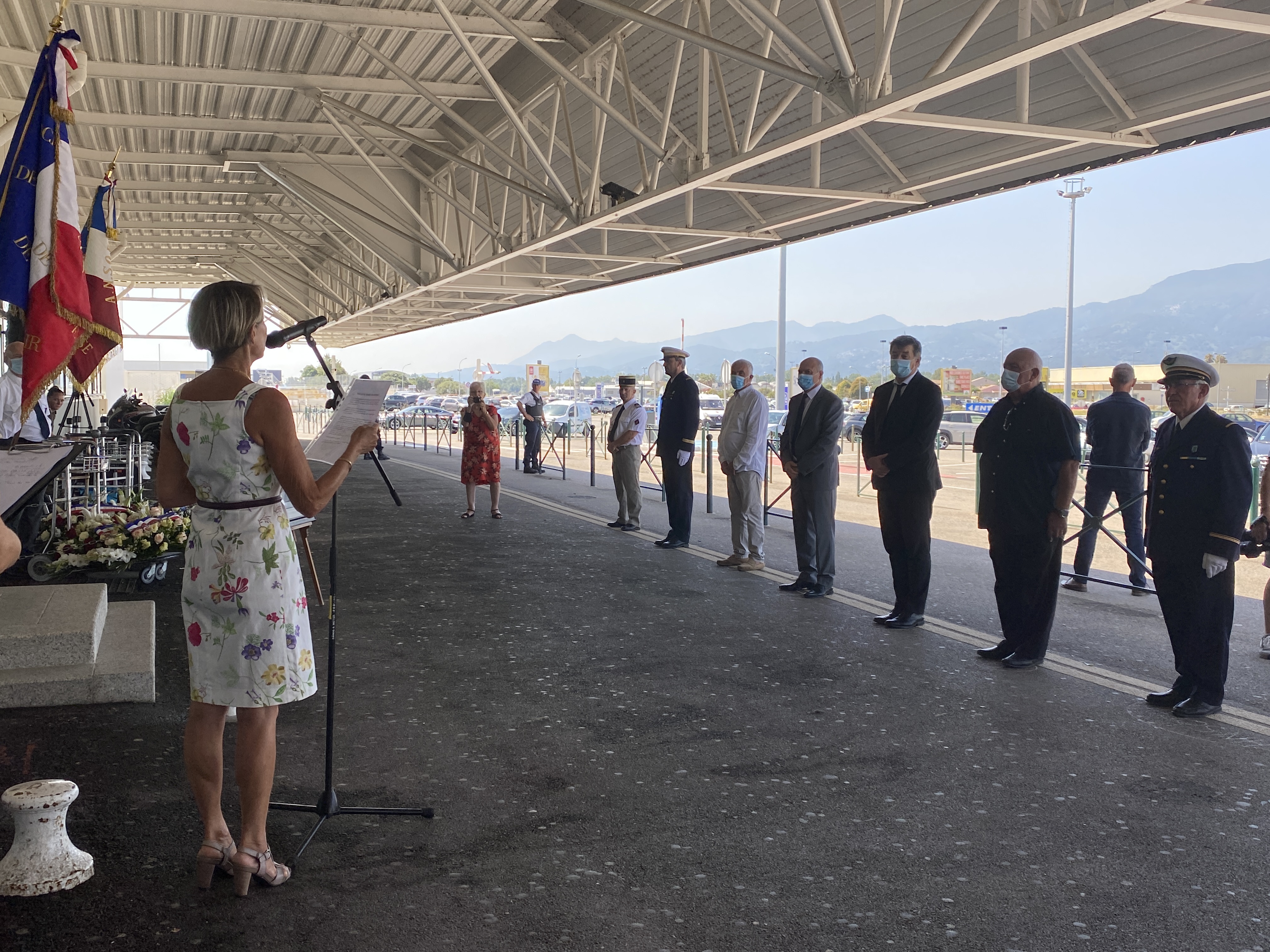 Poretta et la Corse commémorent le 76 ème anniversaire de la disparition d'Antoine de Saint-Exupéry