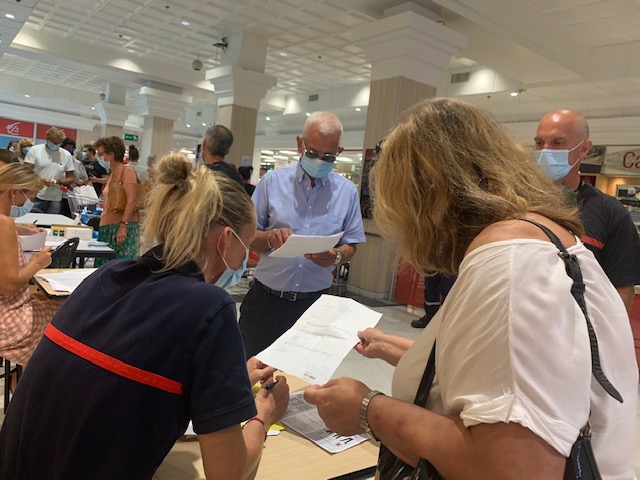 Bastia : la campagne de dépistage gratuit du Covid-19 a débuté