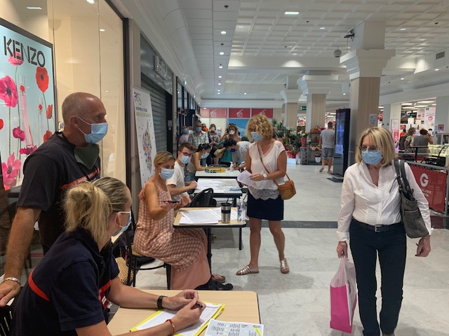 Bastia : la campagne de dépistage gratuit du Covid-19 a débuté