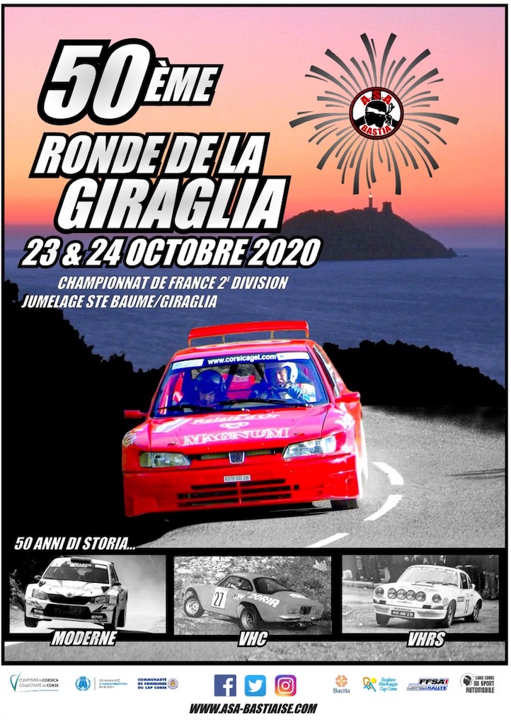 Sport automobile : annulation du rallye de Corte mais maintien de la Giraglia 