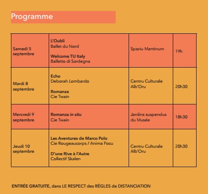 Ouverture ce mercredi à Bastia du Festival «Dissidanse Itinérance #2 »