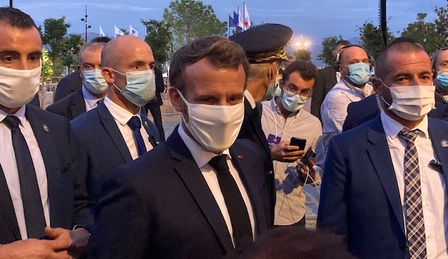 Première étape ajaccienne pour Emmanuel Macron
