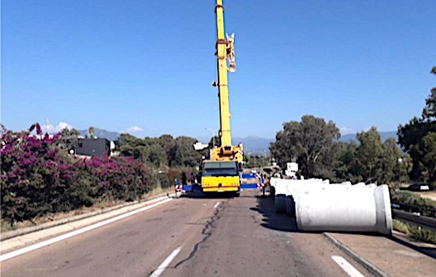 Ajaccio : travaux entre les giratoires d'Asprettu et de l'aéroport