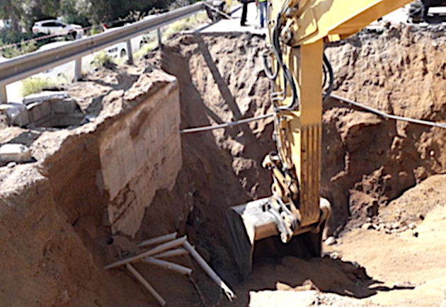 Ajaccio : travaux entre les giratoires d'Asprettu et de l'aéroport