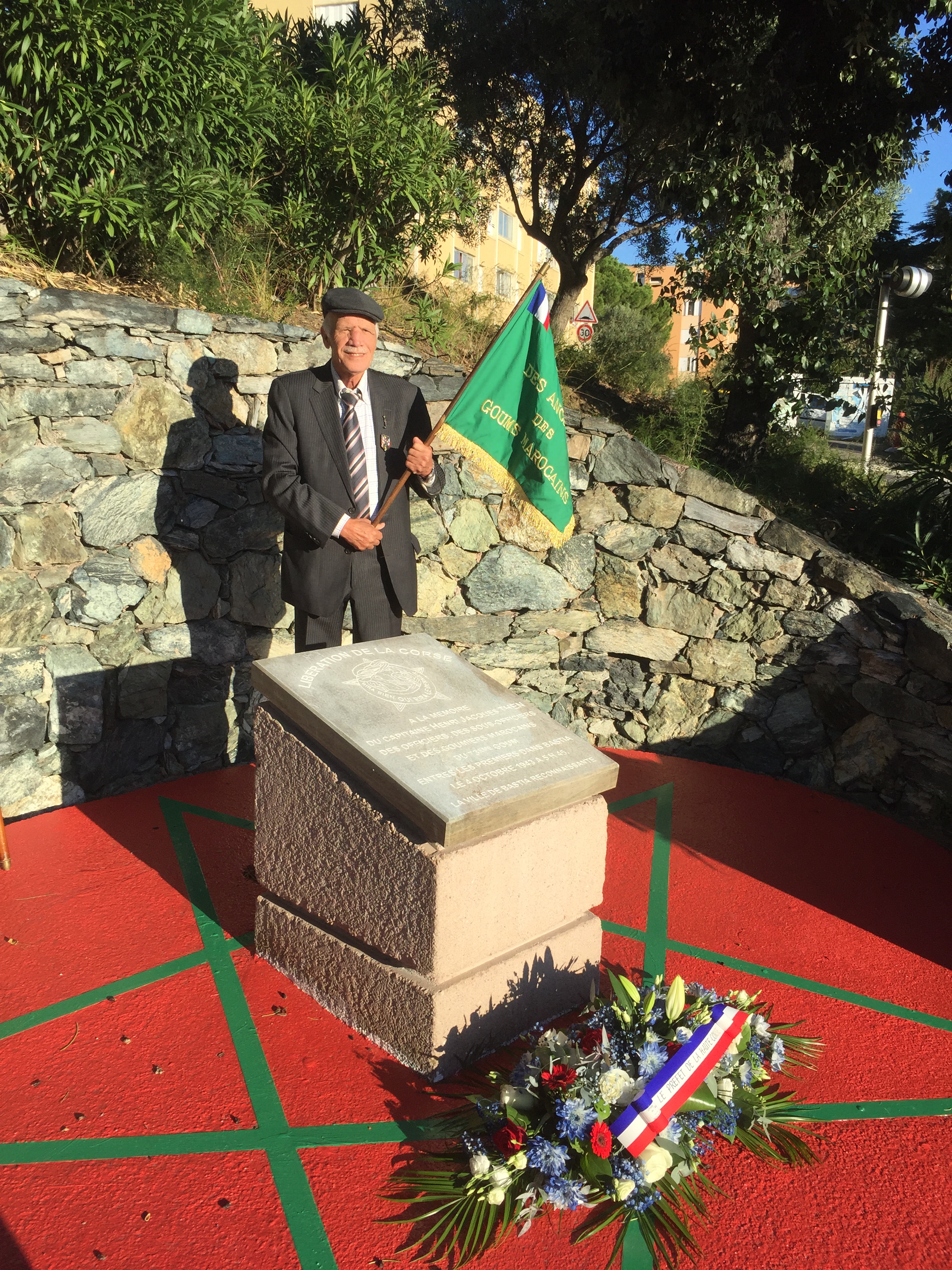 Hommage aux Goumiers à Montesoro