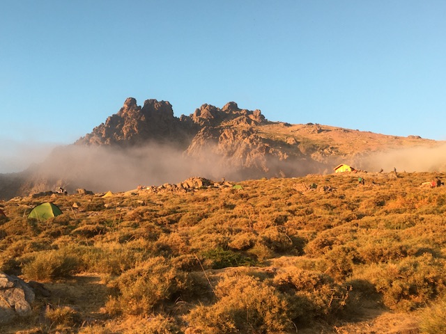 La photo du jour :  un air de western au refuge d’Ortu di u Piobbu