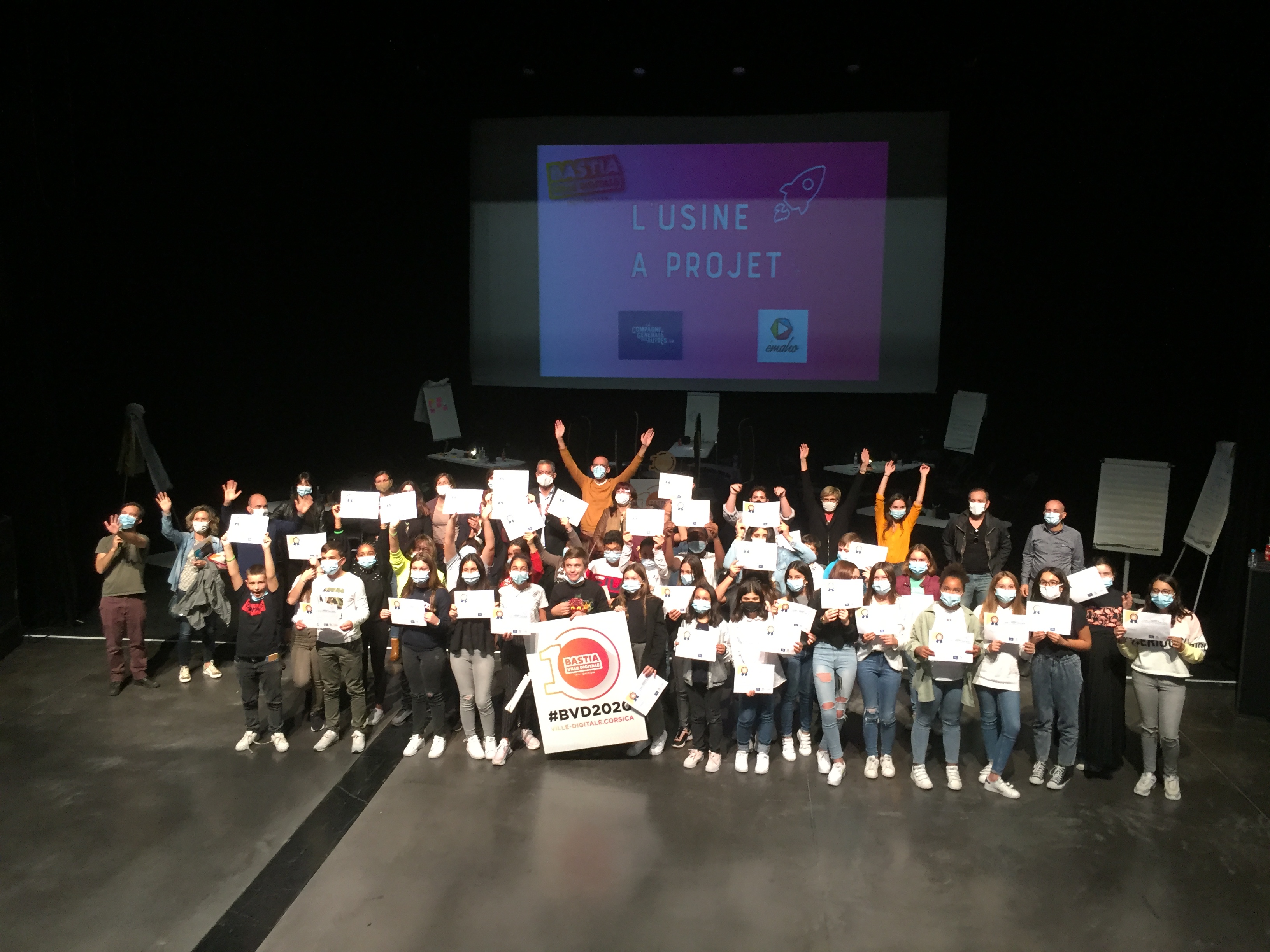 L'heure des récompenses pour les collégiens de Montesoro