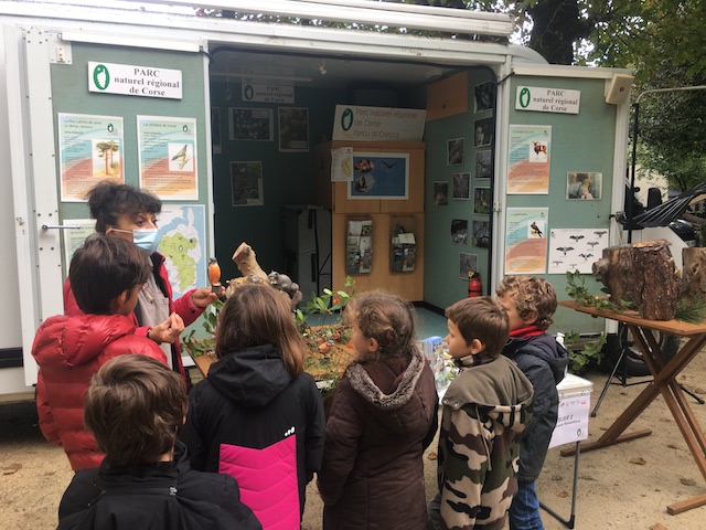 Agri'Gusti : A Vizzavona les écoliers de Santo-Pietro-di-Venaco et Grosseto ont mis la Corse dans l'assiette