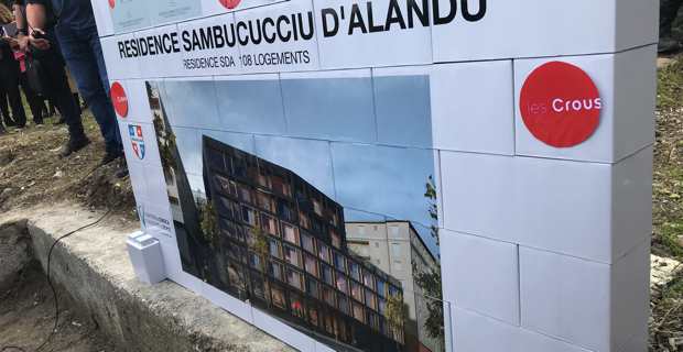 Le projet de la future résidence étudiante Sambucucciu d’Alandu sur l’ancien site du dispensaire de Corti.