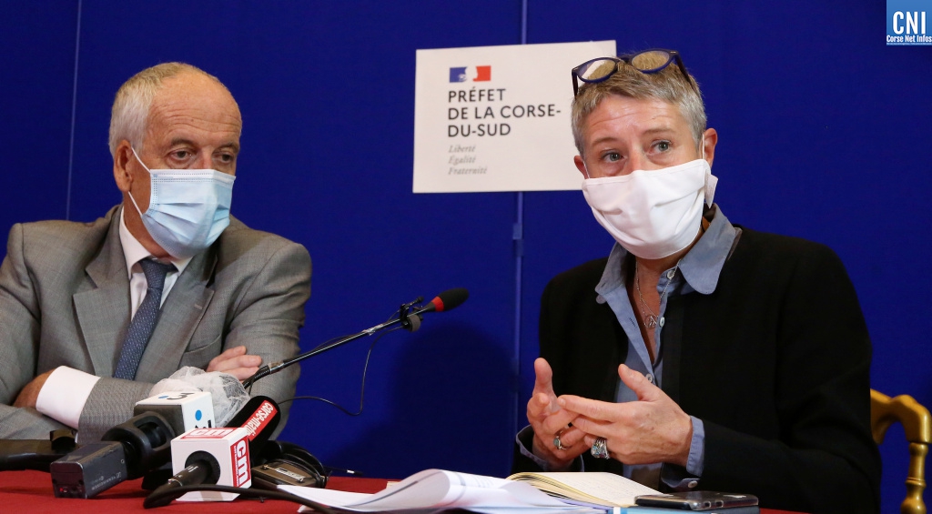 Couvre-feu : le préfet et l'ARS détaillent les mesures prises en Corse