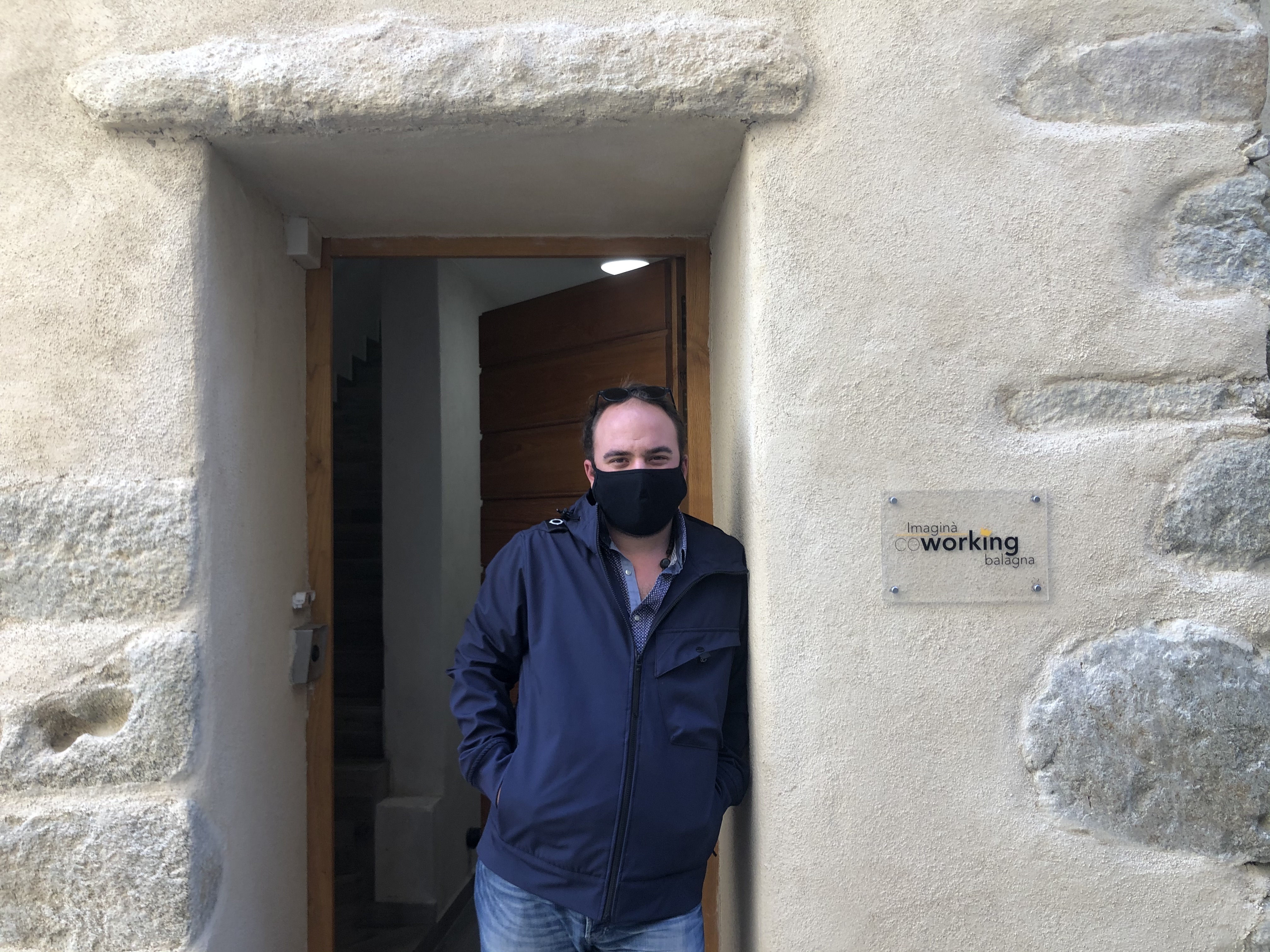 Pierre Ridolfi, fondateur du coworking de Balagne