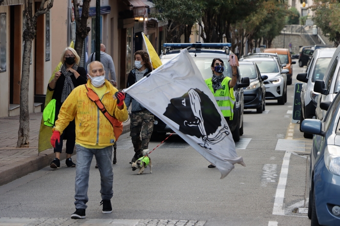 À Calvi, les "Gilets Jaunes" sont toujours là