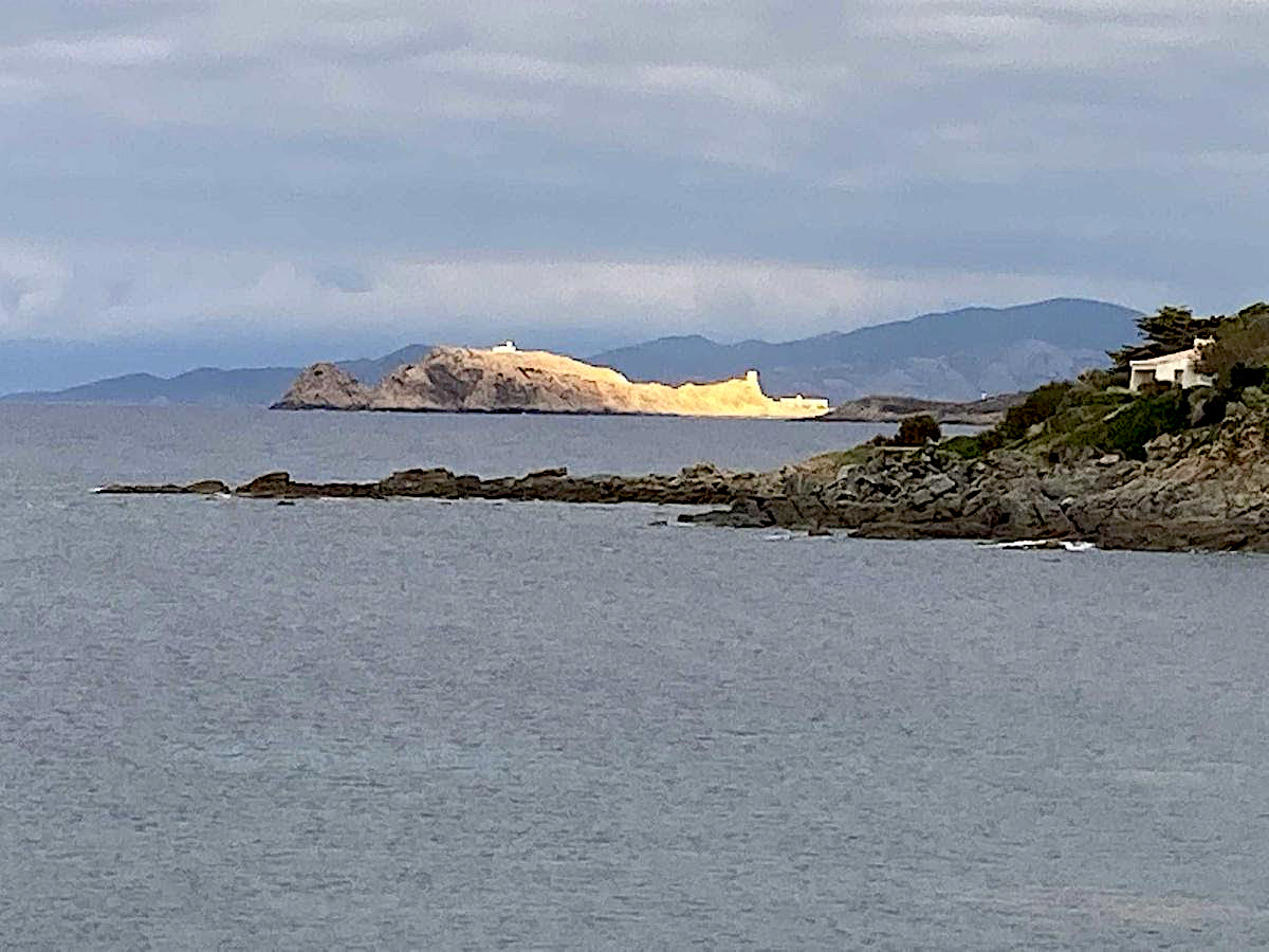 Éclairage particulier un après-midi depuis la Marine de Davia (JCLP Brando)