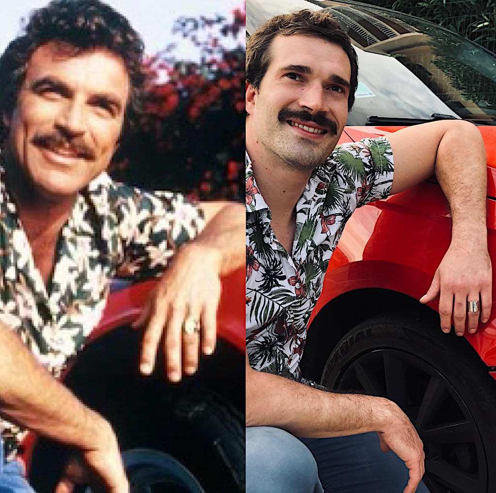 Comme Tom Selleck