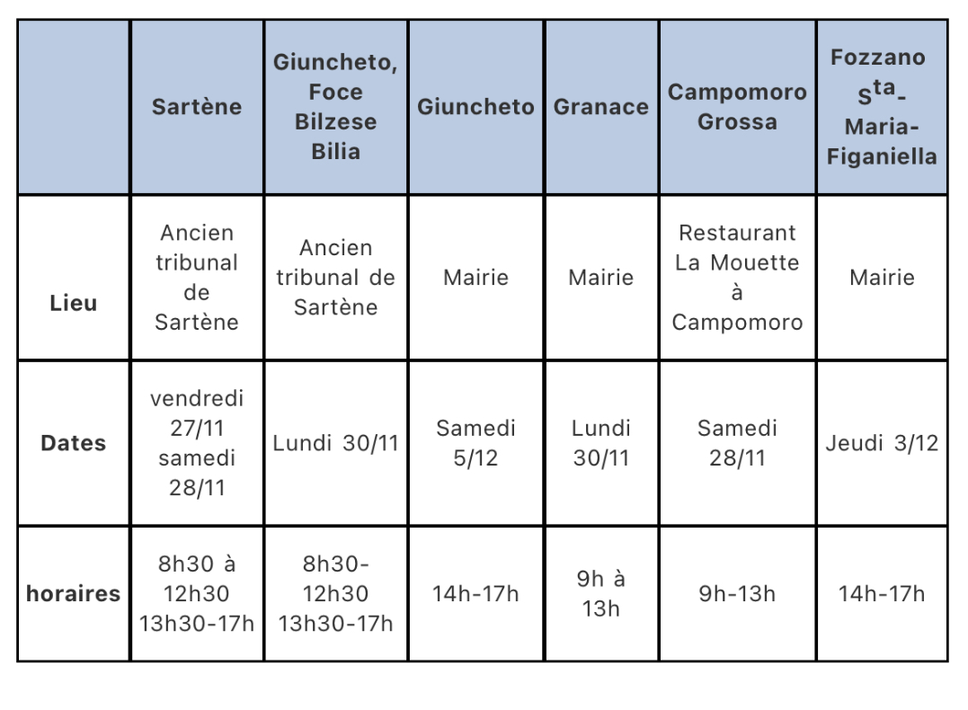 Coronavirus : une campagne de dépistage dans le Sartenais-Valinco-Taravo