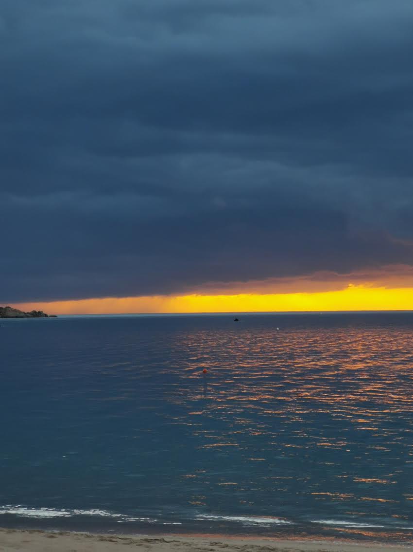 La photo du jour : ciel chargé au Benedettu